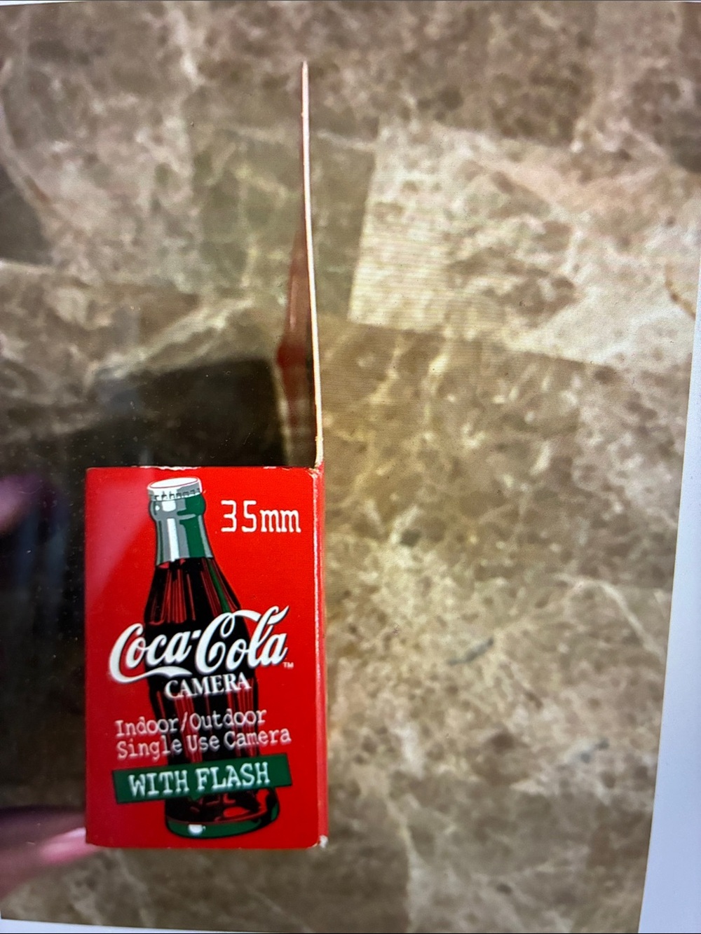 Vintage Coca Cola Red 35mm Disposable Camera with Flash Packaging New sealed - Picture 4 of 5